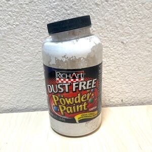 Dust-Free White Powder Tempera Paint- AP nontoxic-